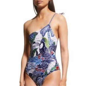 Farm Rio Tropical one-piece swimsuit, Size XL